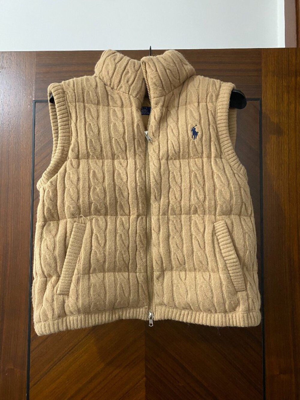 Ralph Lauren Cable-Quilted Vest
